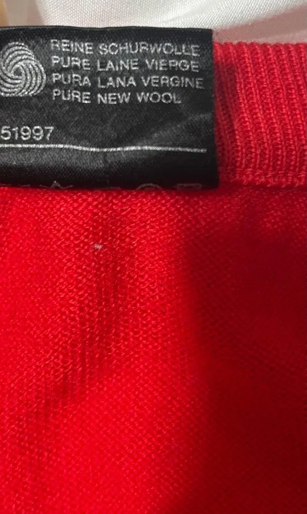 Vestă Sir XL | Roșu, Normal, Regular   Standard fit, Lână - Image 5