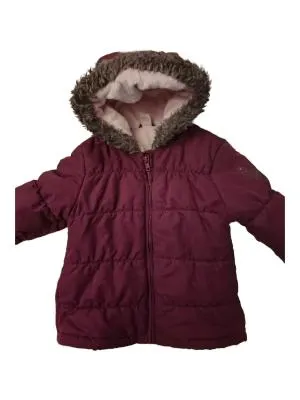 Geacă de iarnă Bebeluși (0-24 luni) 18-24 luni (87-92 cm) | Burgundy