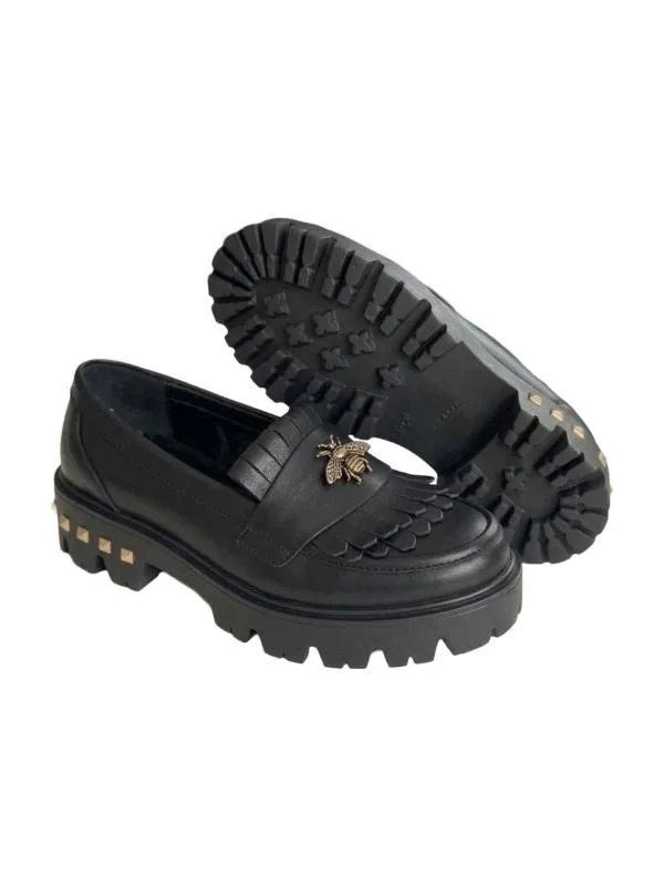 Mocasini slip-on EU 36 | Negru