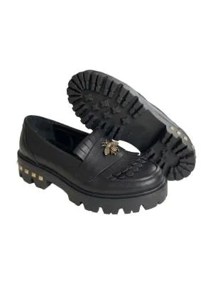 Mocasini slip-on EU 36 | Negru