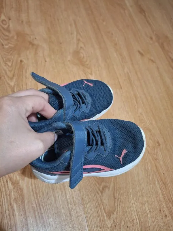 Teniși velcro Puma Fete 22 | Bleumarin - Image 3