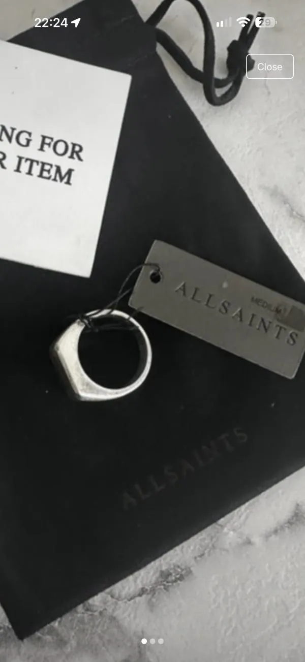 Inel AllSaints | Argintiu - Image 6