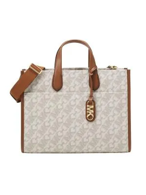 Geantă de umăr Michael Kors | Bej, Logo