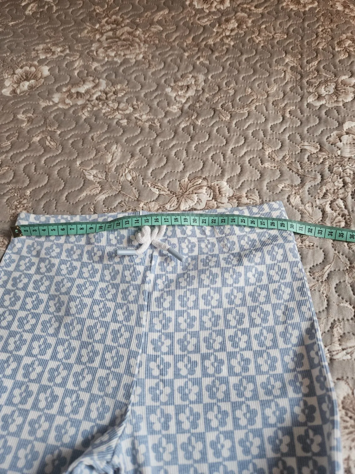 Colanți Primark Fete 7 ani (117-122 cm) | Bleu, Lungi, Floral & Tropical, Bumbac - Image 3