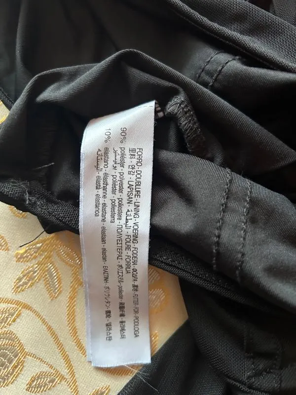 Bluză Cropped (Scurt) Bershka S | Negru, Mânecă lungă, Regular   Standard fit, Transparent, Poliester - Image 7