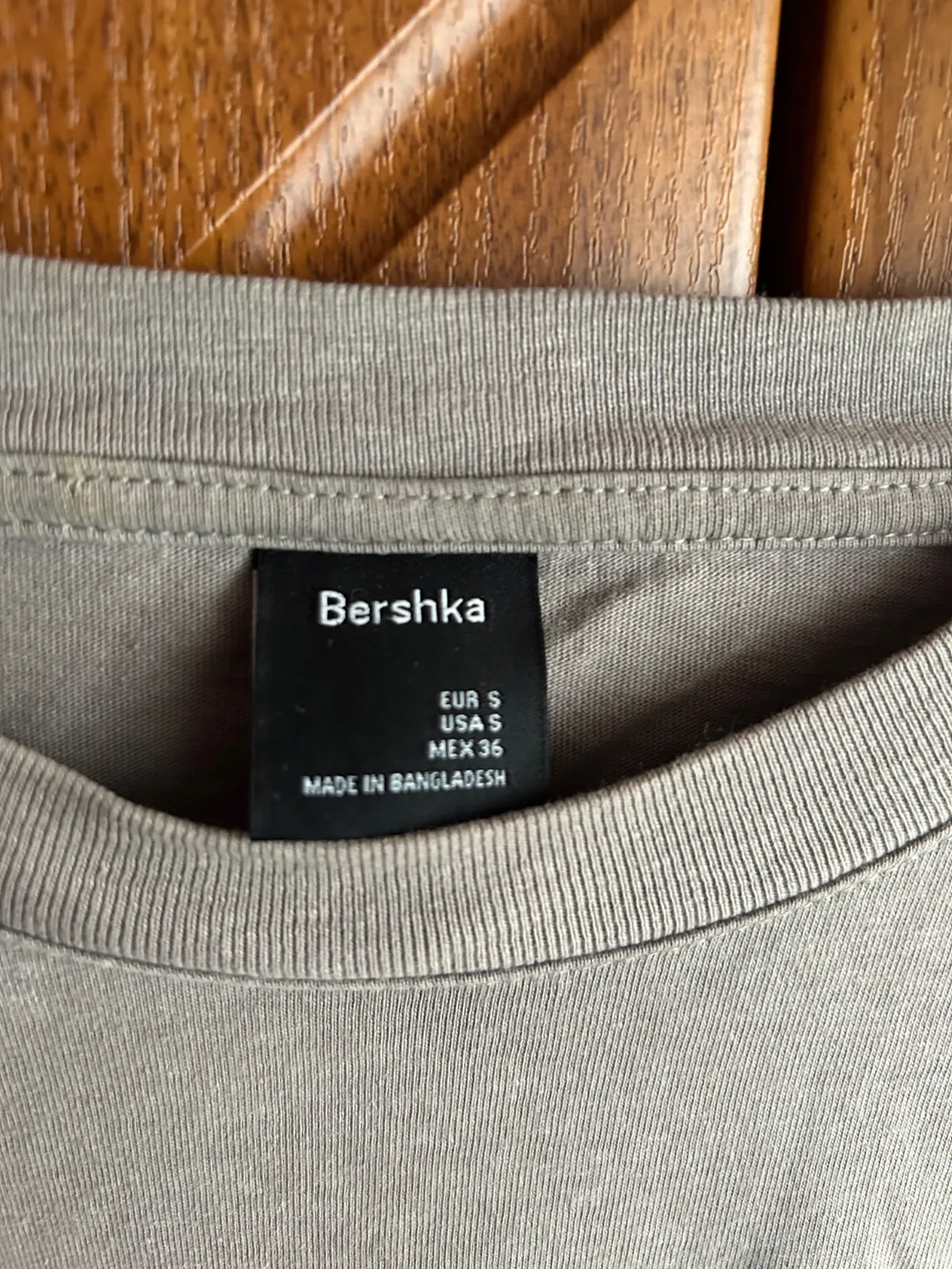 Tricou cu imprimeu Bershka S | Gri, Bumbac - Image 4