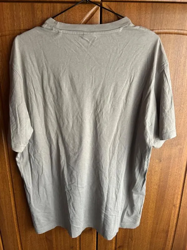 Tricou cu imprimeu Bershka S | Gri, Bumbac - Image 5