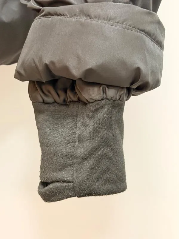 Geacă de iarnă Stradivarius M | Negru, Cu glugă, Poliester - Image 4