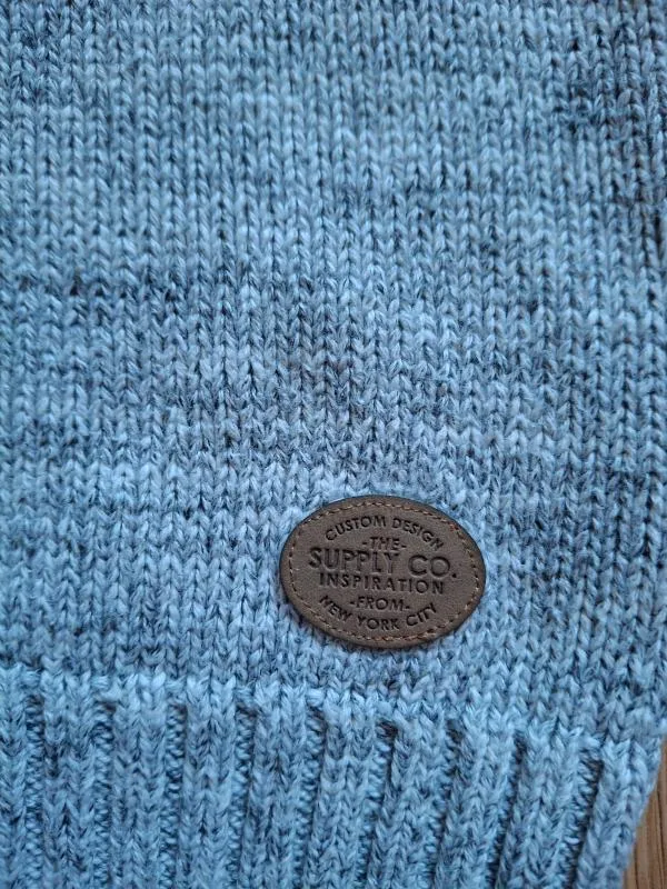 Pulover H&M Băieți 8 ani (123-128 cm) | Gri, Monocrom, Bumbac - Image 3