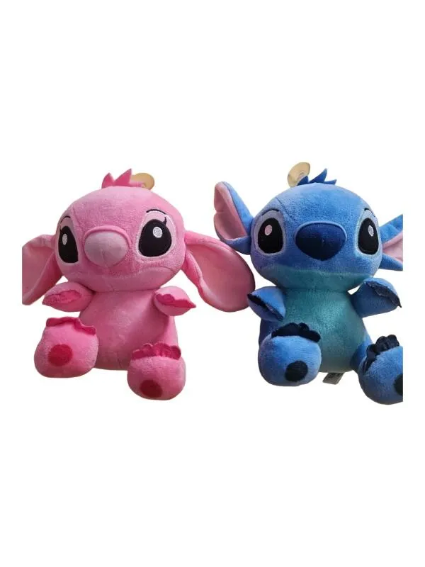 Set pluș Stitch & Angel 3 - 4 ani | Multicolor