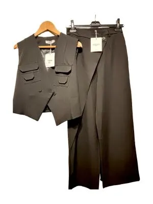 Set vestă și pantaloni Stella Paris M | Negru
