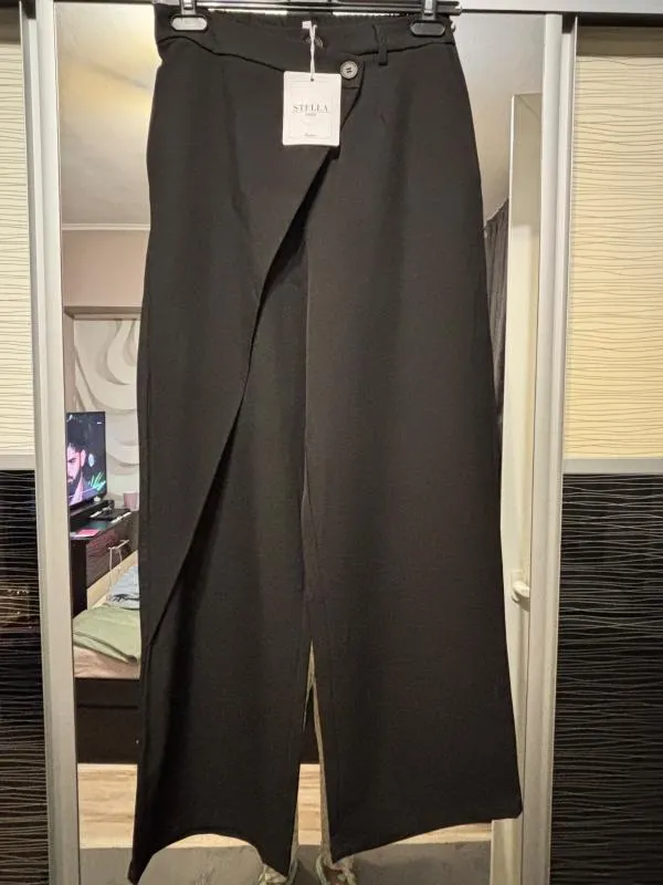 Set vestă și pantaloni Stella Paris M | Negru - Image 5