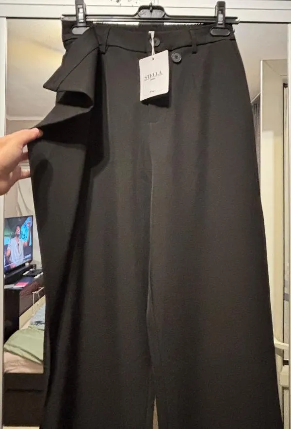 Set vestă și pantaloni Stella Paris M | Negru - Image 6
