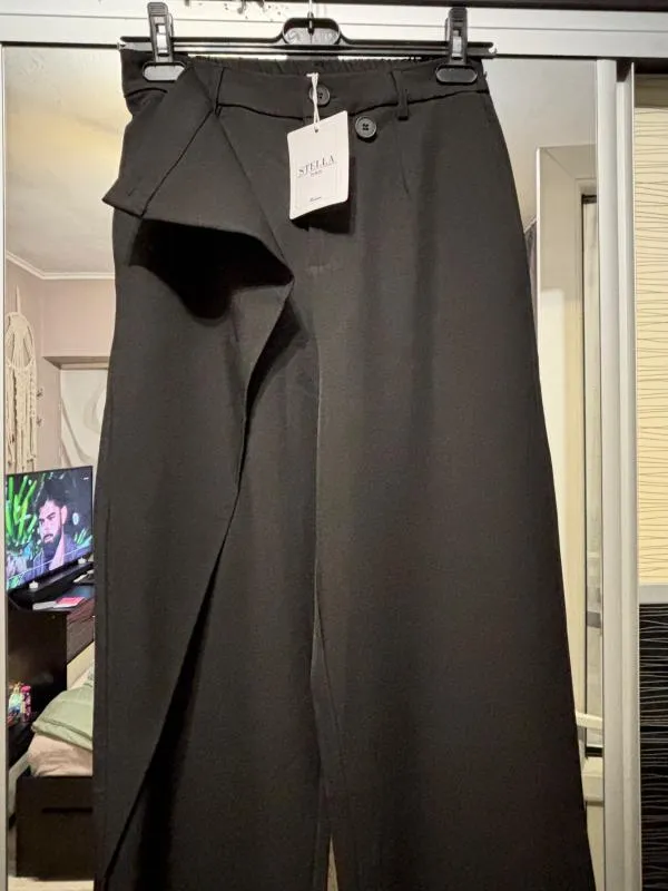 Set vestă și pantaloni Stella Paris M | Negru - Image 7