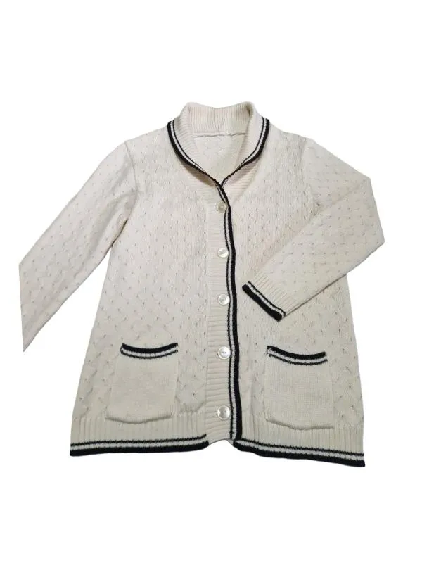 Cardigan S-M | Bej, Normal, Regular Standard fit