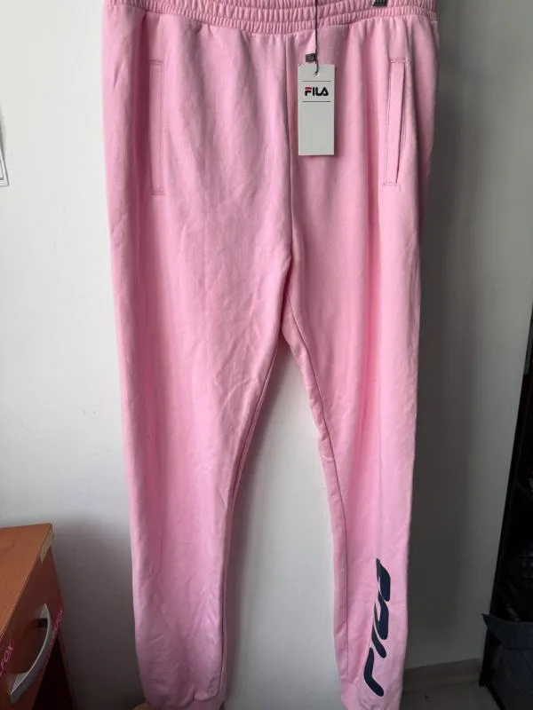 Pantaloni sport Fila Fete 16 ani (171-176 cm) | Roz, Lungi - Image 8