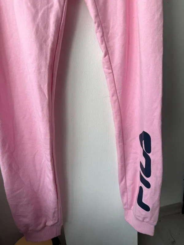 Pantaloni sport Fila Fete 16 ani (171-176 cm) | Roz, Lungi - Image 3