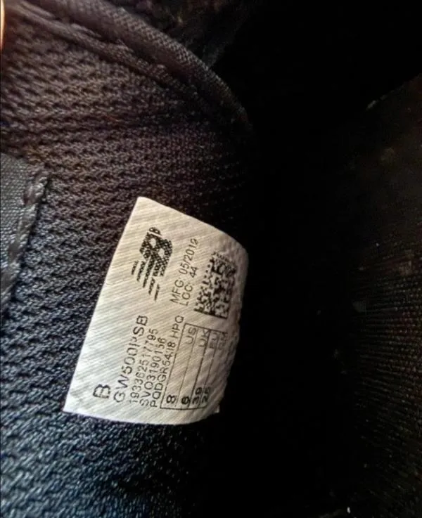 Sneakers New Balance EU 39 | Negru - Image 3