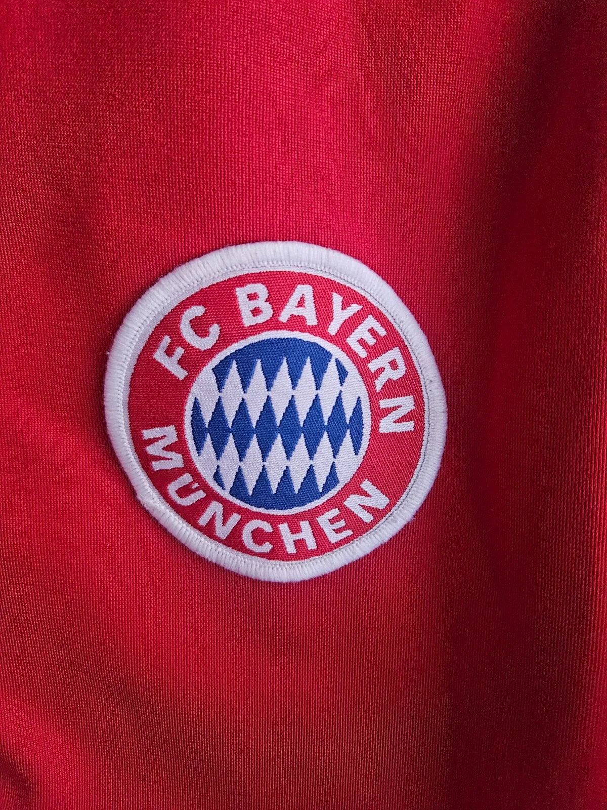 Bluză sport FC Bayern München M | Roșu, Logo - Image 3