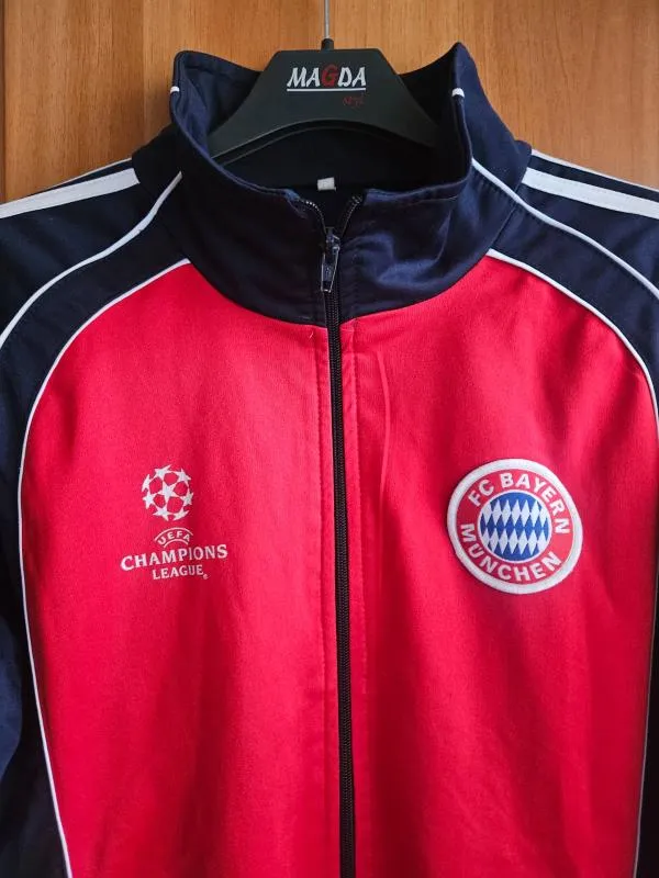 Bluză sport FC Bayern München M | Roșu, Logo - Image 2
