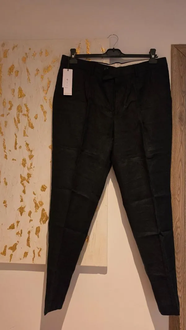Pantaloni Slim fit Gazzarrini XL | Bleumarin, Lungi, Clasici Casual, In - Image 5