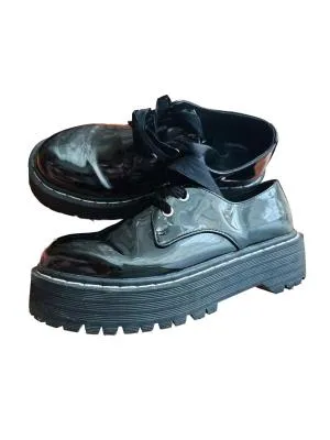 Pantofi platformă Pull&Bear EU 38 | Negru