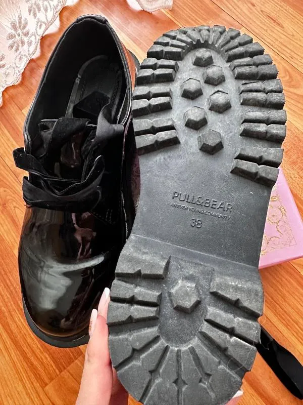 Pantofi platformă Pull&Bear EU 38 | Negru - Image 5