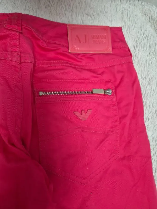 Blugi Skinny fit Armani Jeans XS | Fuchsia, Lungi, Talie joasă, Clasici Simpli - Image 6