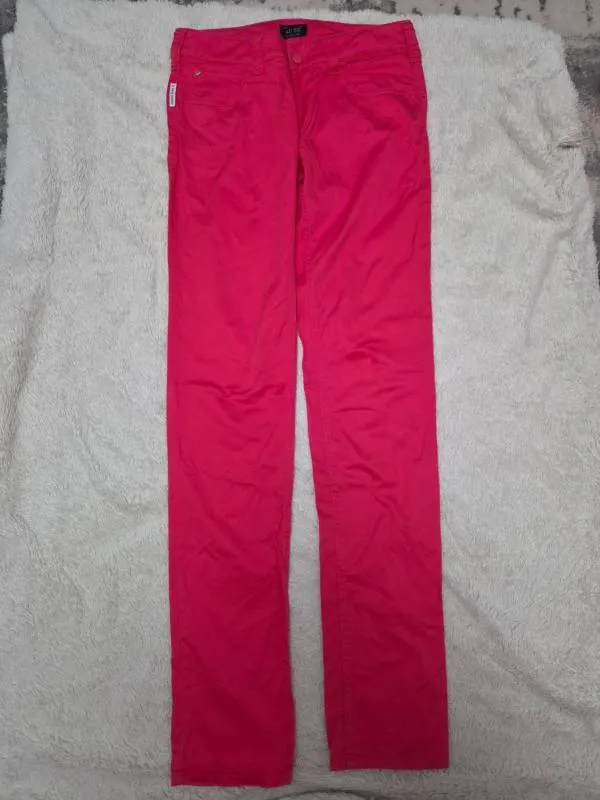 Blugi Skinny fit Armani Jeans XS | Fuchsia, Lungi, Talie joasă, Clasici Simpli - Image 8