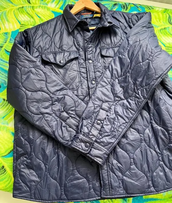Geacă matlasată Polo Ralph Lauren XL | Bleumarin, Fără glugă - Image 5