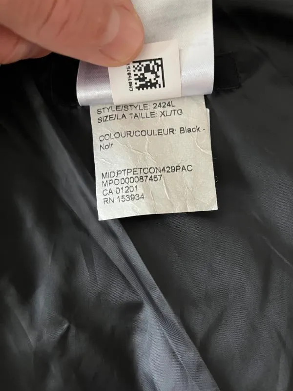 Geacă parka Canada Goose XL | Negru, Cu glugă, Poliamidă - Image 6