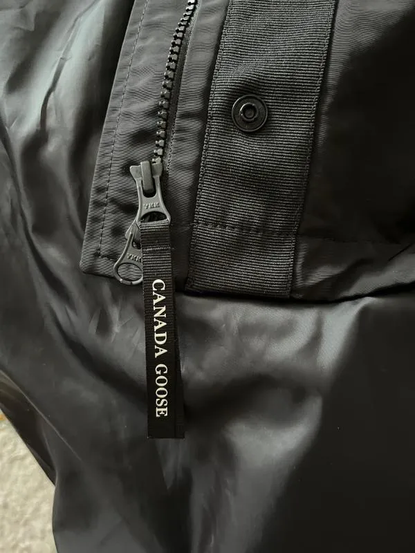 Geacă parka Canada Goose XL | Negru, Cu glugă, Poliamidă - Image 9