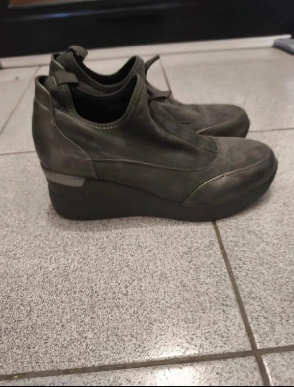 Pantofi talpă ortopedică slip-on Style Shoes EU 40 | Gri - Image 5