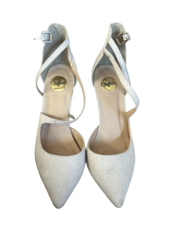 Pantofi cu toc înalt stiletto baretă Buffalo EU 37 | Bej