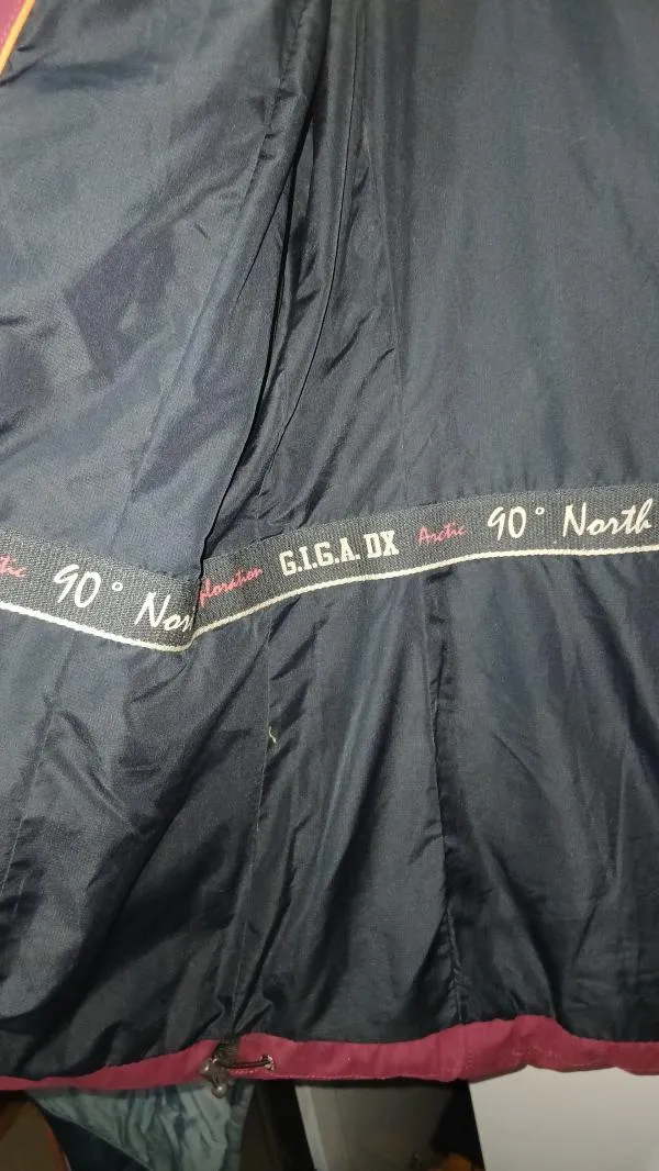 Geacă matlasată G.i.g.a Dx XL | Burgundy, Cu glugă, Poliester - Image 7