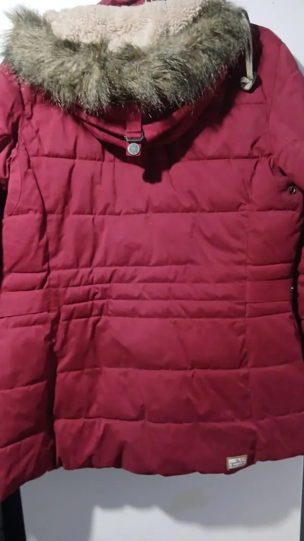 Geacă matlasată G.i.g.a Dx XL | Burgundy, Cu glugă, Poliester - Image 8