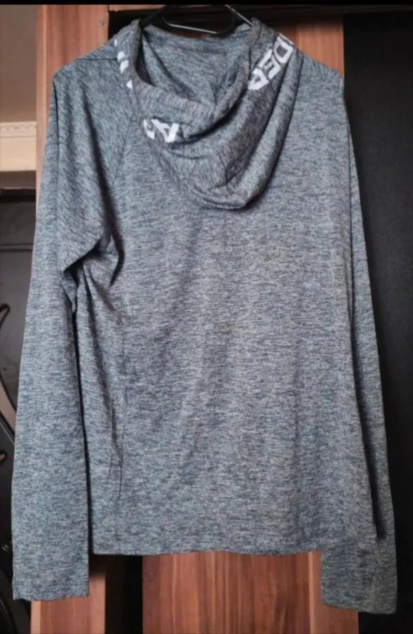 Hanorac sport Under Armour XL | Gri, Logo, Elastan - Image 3