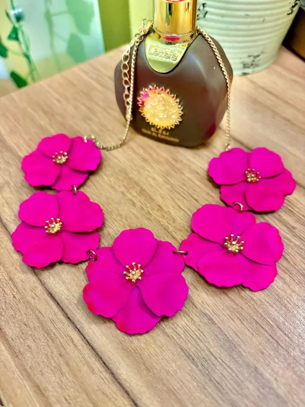 Colier | Fuchsia