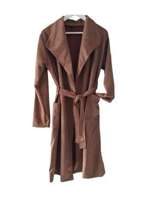 Trenci Influx EU 44 | Caramel, Fără glugă, Monocrom
