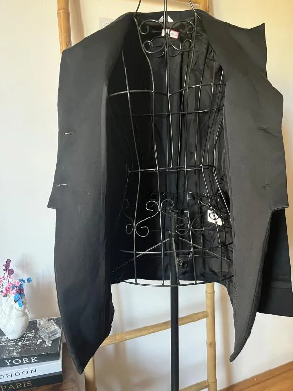 Blazer Max&Co. EU 40 | Negru, Fără glugă, Monocrom, Lână - Image 10