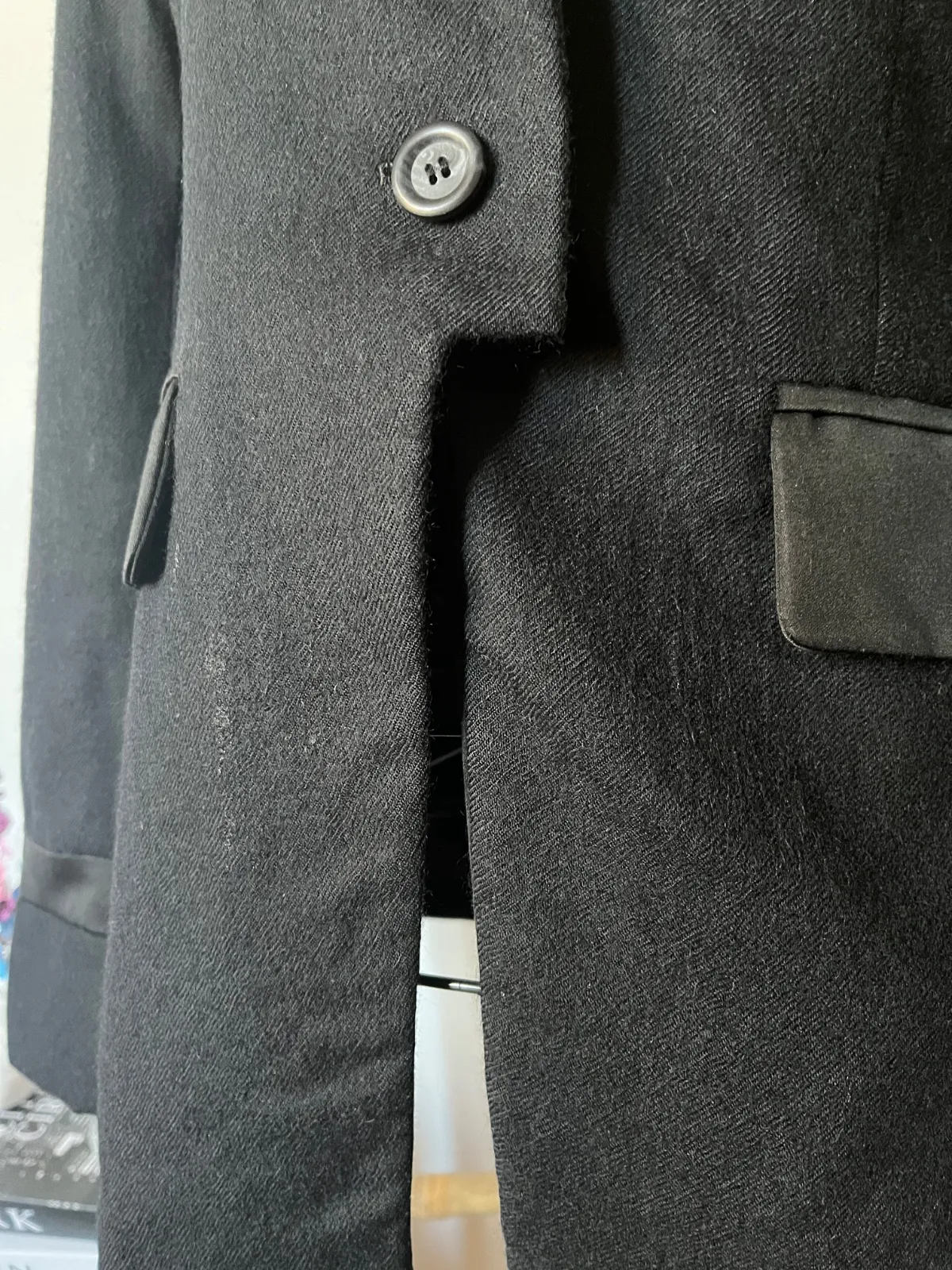 Blazer Max&Co. EU 40 | Negru, Fără glugă, Monocrom, Lână - Image 5