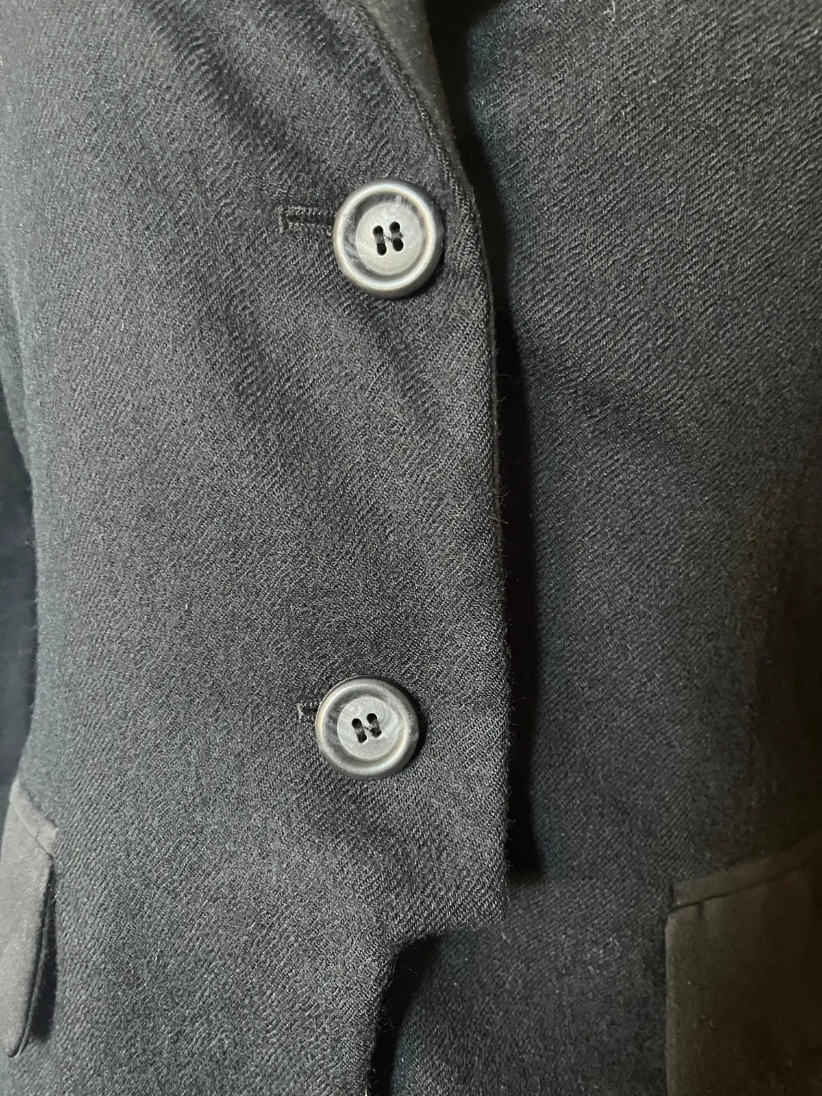 Blazer Max&Co. EU 40 | Negru, Fără glugă, Monocrom, Lână - Image 8