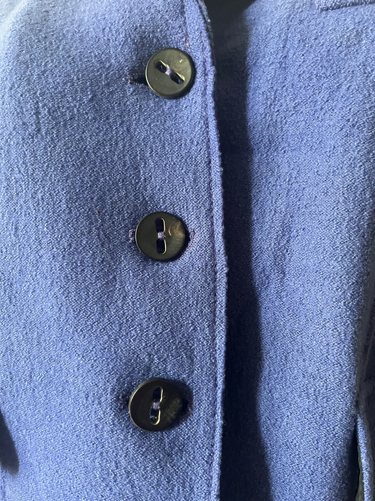 Blazer Marc Cain S | Albastru, Fără glugă, Monocrom, Lână - Image 5