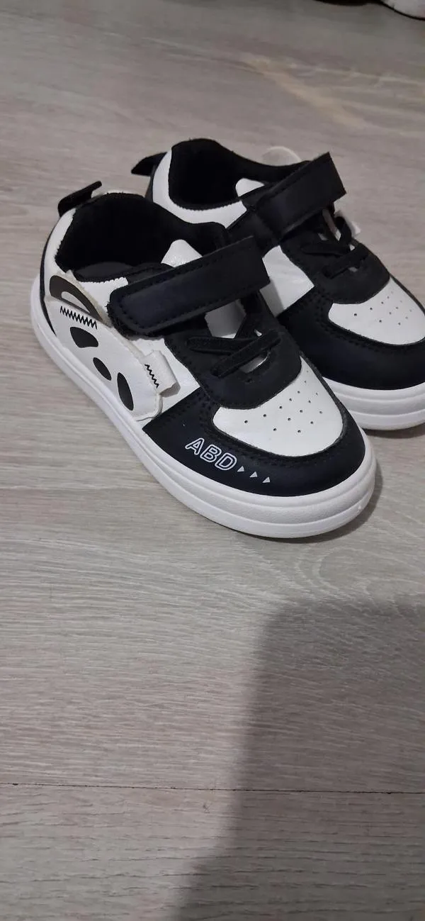 Sneakers velcro Băieți 27 | Negru - Image 8