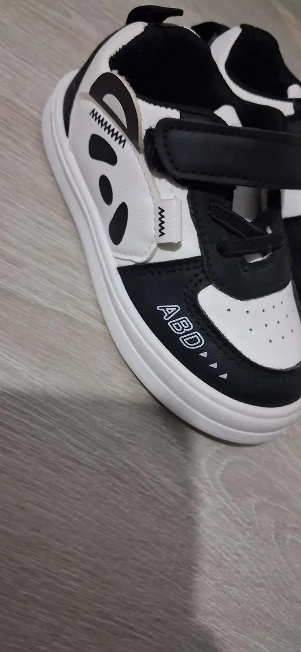 Sneakers velcro Băieți 27 | Negru - Image 2