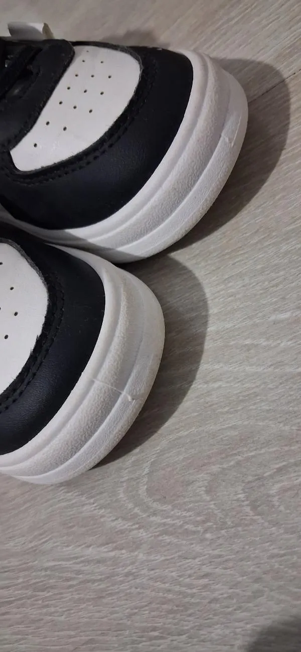 Sneakers velcro Băieți 27 | Negru - Image 4
