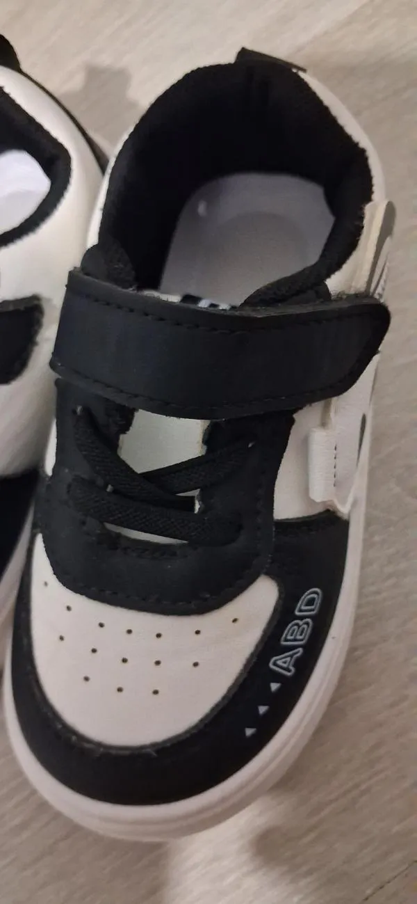 Sneakers velcro Băieți 27 | Negru - Image 7