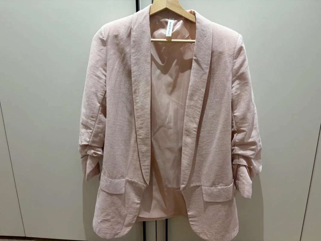 Blazer S-M | Roz, Fără glugă, Monocrom - Image 5