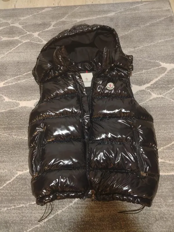 Vestă Moncler S | Negru, Cu glugă detașabilă - Image 6