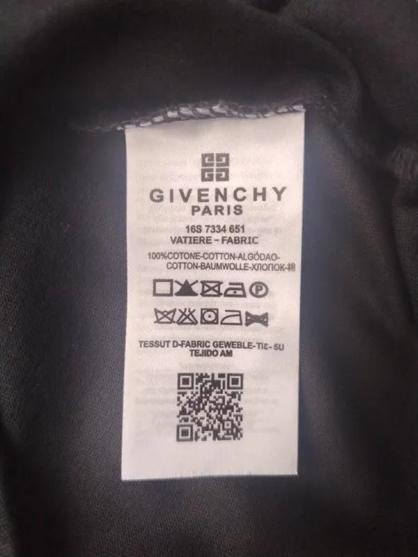 Tricou Givenchy L | Negru, Bumbac - Image 3